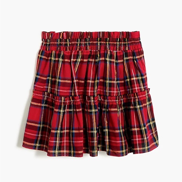 NWOT J crew  Girls Red Skirt size 8 - Picture 1 of 4